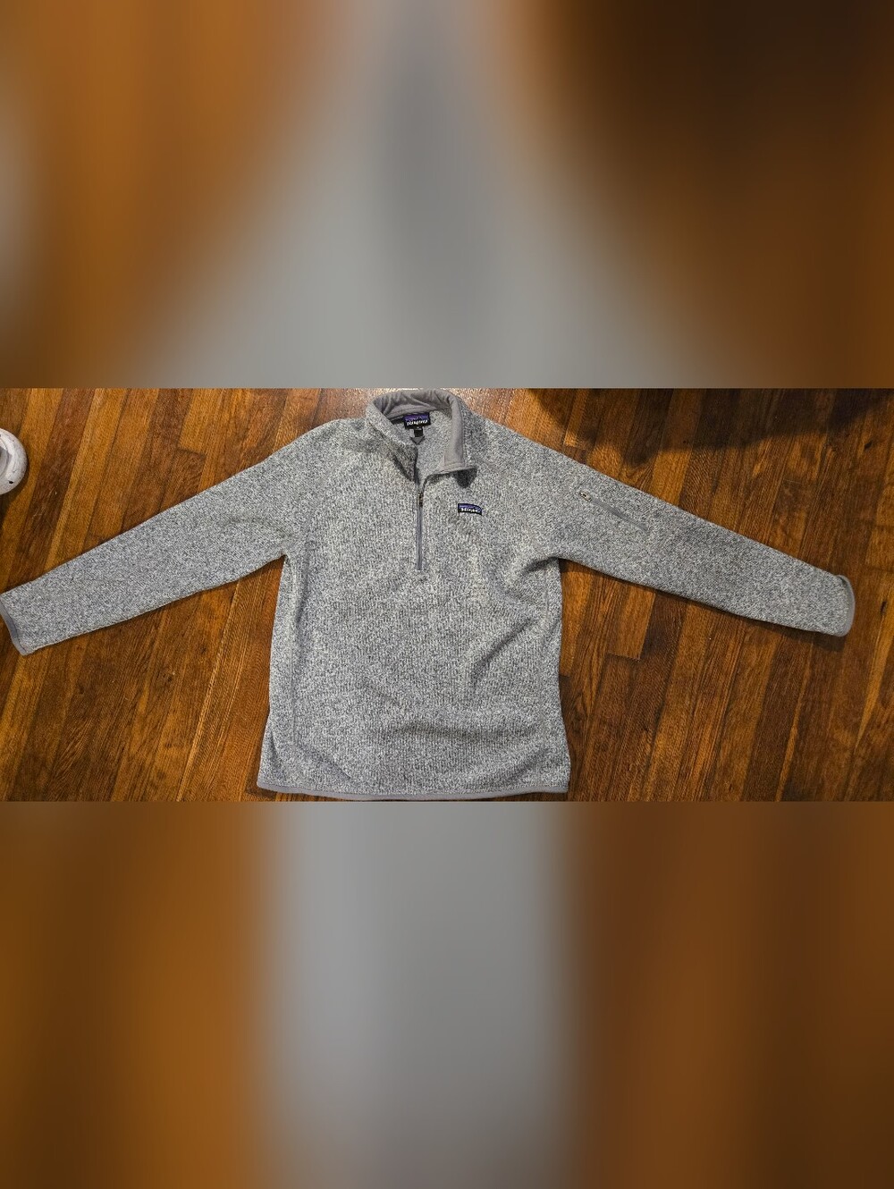 Patagonia Better Sweater 1/4 Zip Fleece Pullover Gray Women’s XL